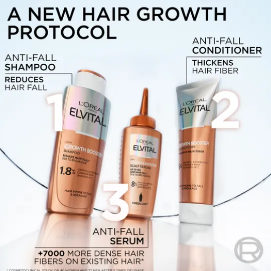 L'Oréal Paris Elvital Growth Booster Shampoo 200 ml