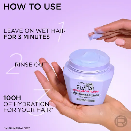 L'Oréal Paris Elvital Hyaluron Plump Mask 300 ml