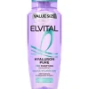 L'Oréal Paris Elvital Hyaluron Pure Shampoo mot oljig hårbotten och torra längder 500 ml