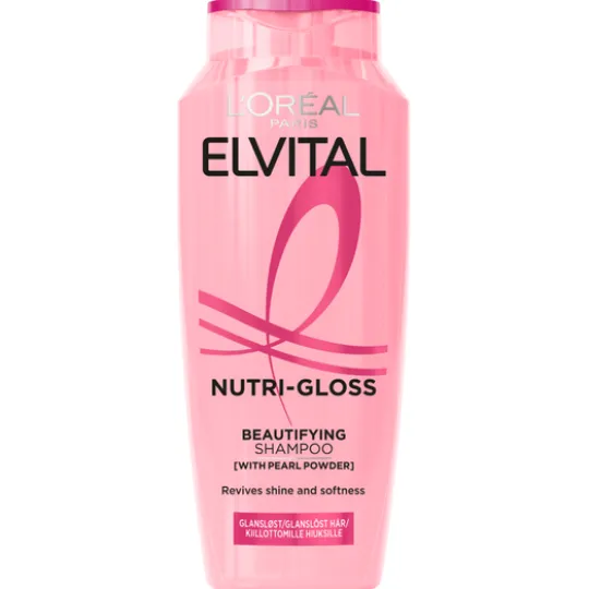 L'Oréal Paris Elvital Nutri-Gloss Shine Schampo 250 ml