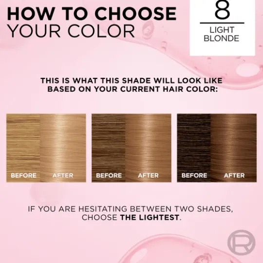 L'Oréal Paris Excellence Creme Permanent Hårfärg 8 Natural Light Blonde