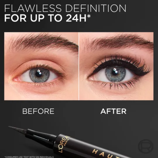 L'Oréal Paris Haute Precision Flytande Eyelinerpenna 010 Noir Silk 1 ml