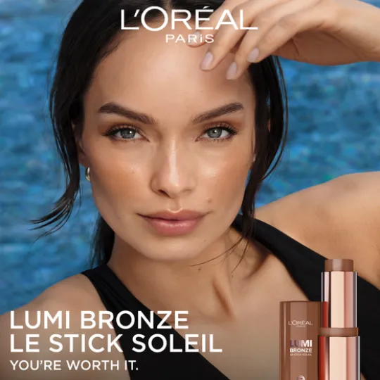 L'Oréal Paris Lumi Bronze Le Stick Soleil Bronzerstick Sunset Doré 9 g