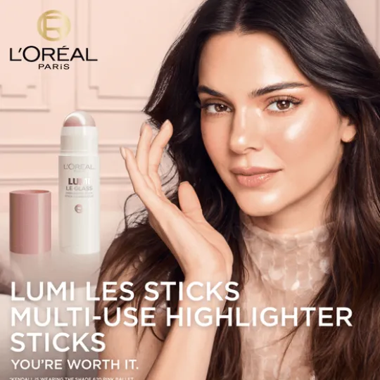L'Oréal Paris Lumi Le Glass Highlighter Stick 610 Glassy Pearl Éclat 5 g