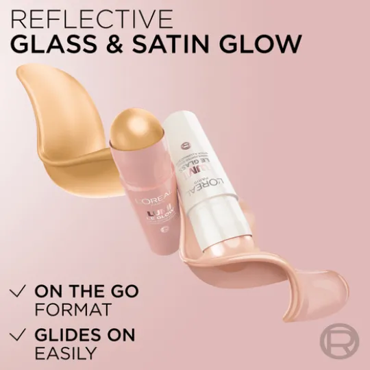 L'Oréal Paris Lumi Le Glass Highlighter Stick 610 Glassy Pearl Éclat 5 g