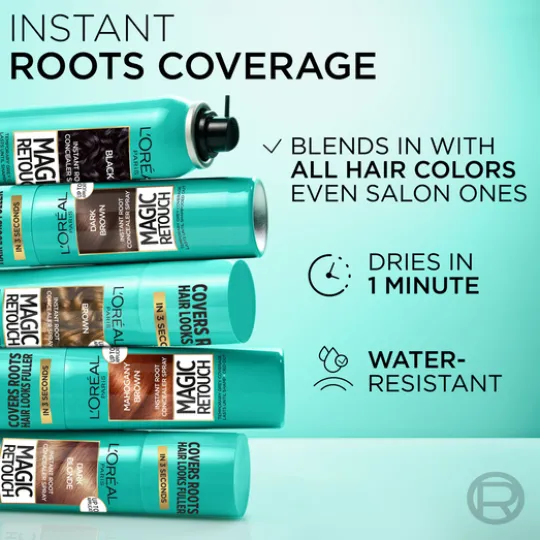 L'Oréal Paris Magic Retouch Direktverkande Hårfärg 6 Mahogany Brown 75 ml
