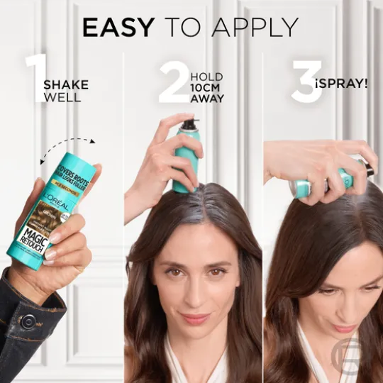 L'Oréal Paris Magic Retouch Direktverkande Hårfärg 7 Cold Brown 75 ml