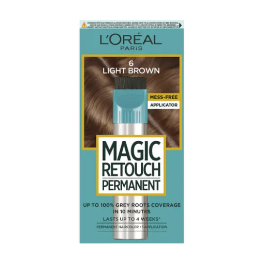 L'Oréal Paris Magic Retouch Permanent Direktverkande Hårfärg 6 Light Brown
