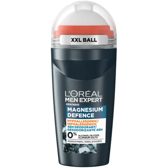 L'Oréal Paris Men Expert Deo Magnesium Defence Hypoallergenic 48H Deodorant 50 ml