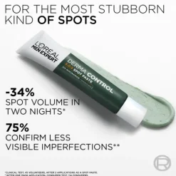 L'Oréal Paris Men Expert Derma Control 2-i-1 punktbehandling & ansiktsmask för oren hud 45 ml