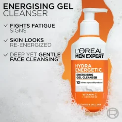 L'Oréal Paris Men Expert Hydra Energetic Vitamin C Rengöring för normal hud 260 ml