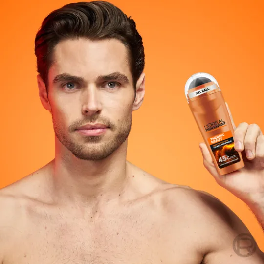 L'Oréal Paris Men Expert Thermic Resist Heat Protection 48H Anti-Perspirant Deodorant Roll-On 100 ml