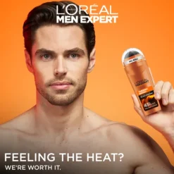L'Oréal Paris Men Expert Thermic Resist Heat Protection 48H Anti-Perspirant Deodorant Roll-On 100 ml