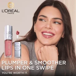 L'Oréal Paris Plump Ambition Hyaluron Lip Oil läppolja 101 Cristal Clear 5 ml
