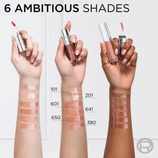 L'Oréal Paris Plump Ambition Hyaluron Lip Oil läppolja 201 Milky Nu 5 ml