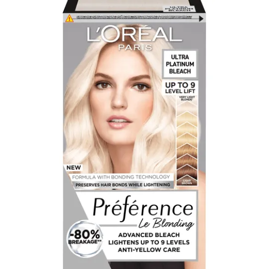 L'Oréal Paris Préférence Le Blonding Advanced Blekning 9L Ultra Platinum