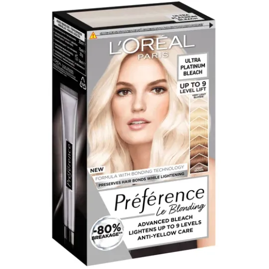 L'Oréal Paris Préférence Le Blonding Advanced Blekning 9L Ultra Platinum