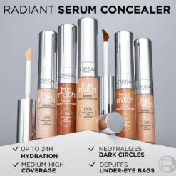 L'Oréal Paris True Match Radiant Serum Concealer 5W 11 ml