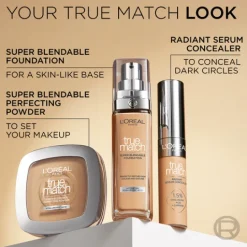 L'Oréal Paris True Match Super-Blendable Foundation 7W 30 ml