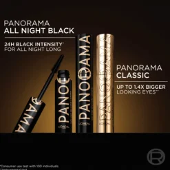 L'Oréal Paris Volume Million Lashes Panorama All Night Mascara Extra Black 9,9 ml