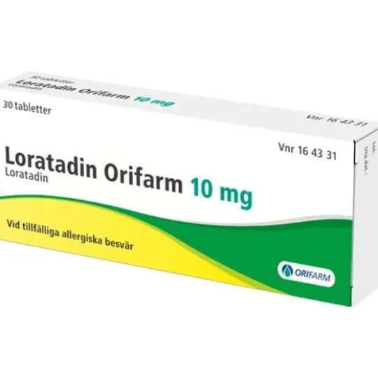 Loratadin Orifarm, tablett 10 mg 30 st