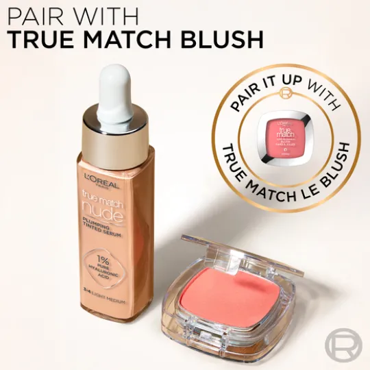 L'Oreal Paris True Match Nude Plumping Tinted Serum 4-5 Medium 30 ml