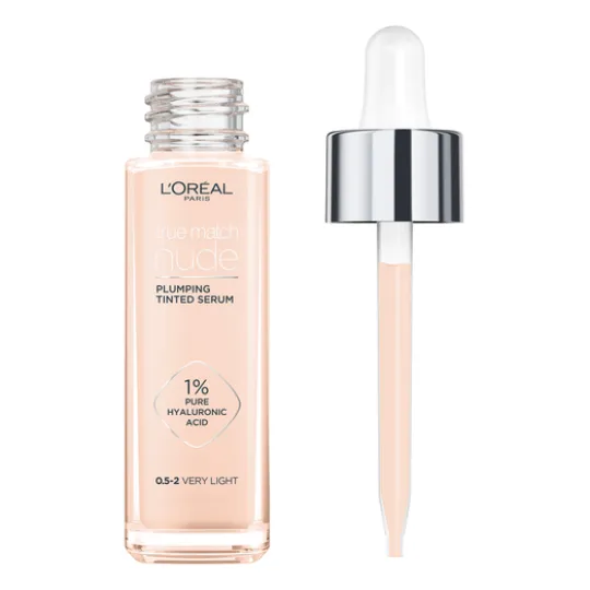 L'Oreal Paris True Match Nude Plumping Tinted Serum 0,5-2 Very Light 30 ml