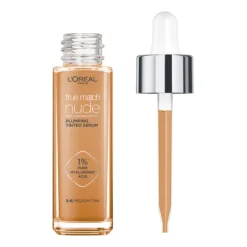 L'Oreal Paris True Match Nude Plumping Tinted Serum 5-6 Medium Tan 30 ml