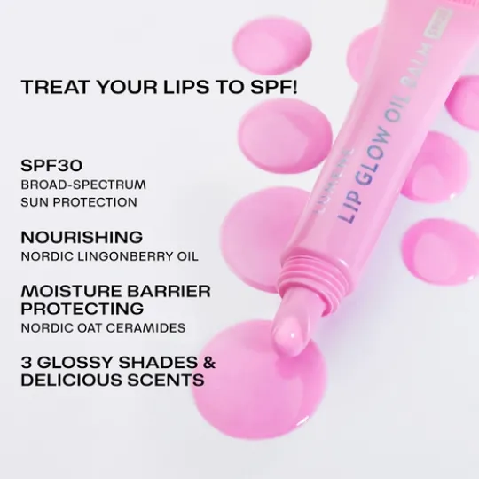 Lumene Lip Glow Oil Balm SPF30 2 Marsmallow 10 ml
