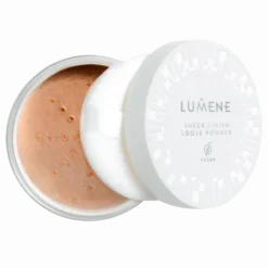 Lumene Sheer Finish Loose Powder Translucent Medium Deep 8 g