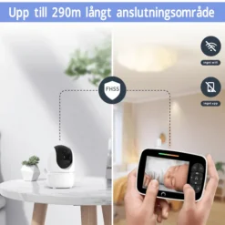 Luna Bambini Baby Monitor Classic med 3,5" färgskärm