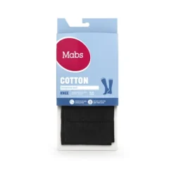 Mabs Cotton Knee Black S