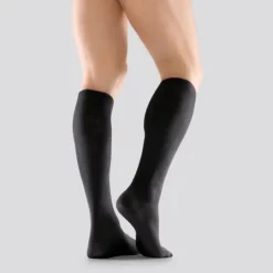 Mabs Thin Cotton Knee Black L