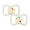 MAM Air Night Silicone 16-36 mån Neutral 2-pack