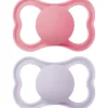 MAM Air Silicone Pink 6-16 mån 2 st