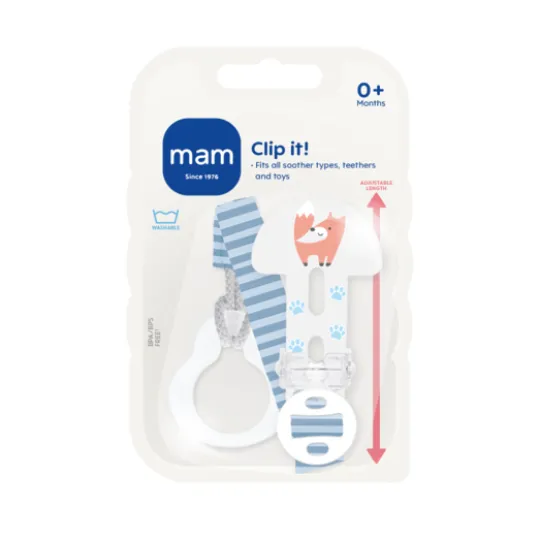 MAM Clip it Blue