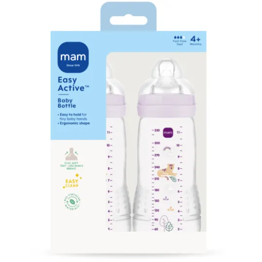 Mam Easy Active Pink 330 ml 2-pack