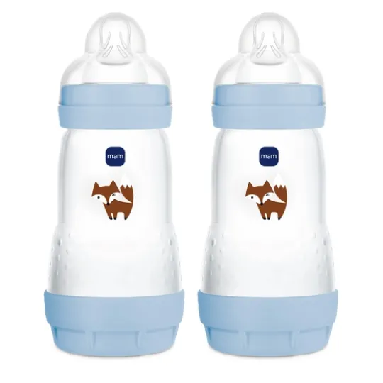 MAM Easy Start Anti-Colic 260 ml Blue 2 st
