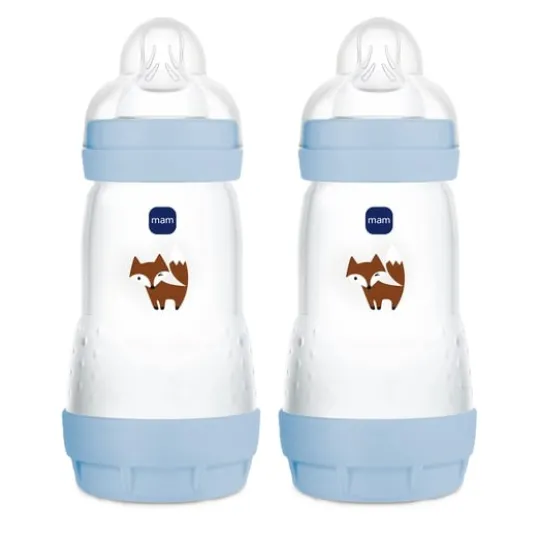 MAM Easy Start Anti-Colic 260 ml Blue 2 st