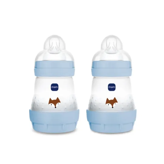 MAM Easy Start Anti-Colic 160 ml Blue 2 st