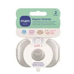 MAM Nipple Shields Large 2-pack