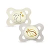 MAM Original Night Silicone 0-6 mån Neutral 2-pack