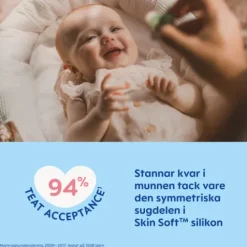 MAM Original Night Silicone 16-36 mån Blue 2-pack