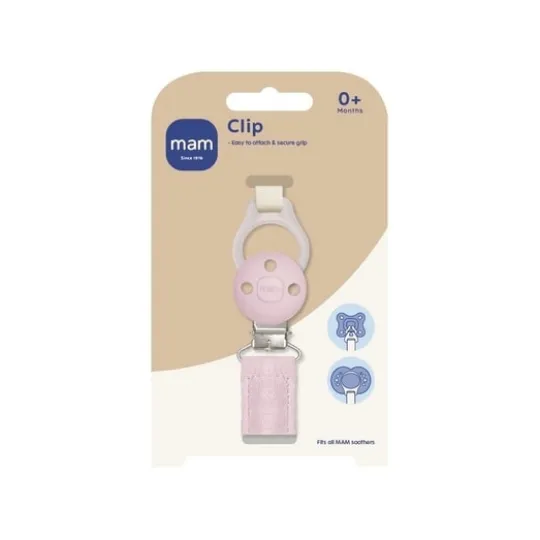 MAM Pacifier Clip Purple