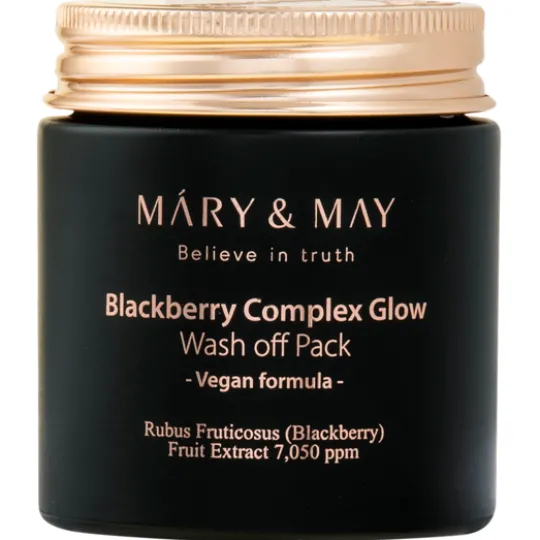 Mary&May Blackberry Complex Glow Wash off Pack 125 g