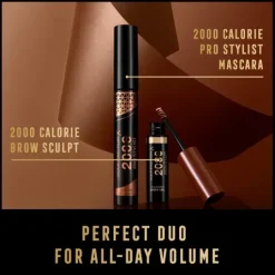 MAX FACTOR 2000 Calorie Volumizing Brow Gel Black Brown