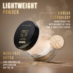 Max Factor Facefinity Pro Blur Loose Powder 3 Rosy Silk 11 g