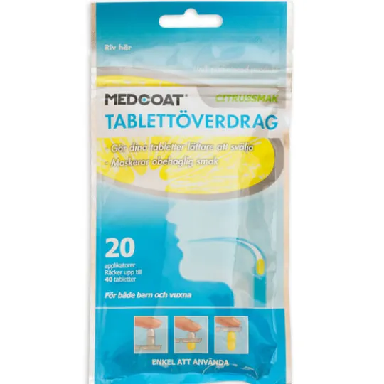 Medcoat Tablettöverdrag Citrus 20 st