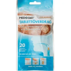 Medcoat Tablettöverdrag Cola 20 st