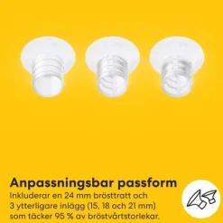 Medela Motion InBra Bärbar Bröstpump Enkel